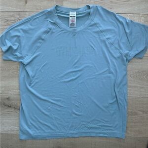 Gymshark Light Blue Activewear Top